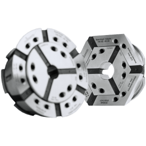 Adaptador con cabezal de sujeción integrado