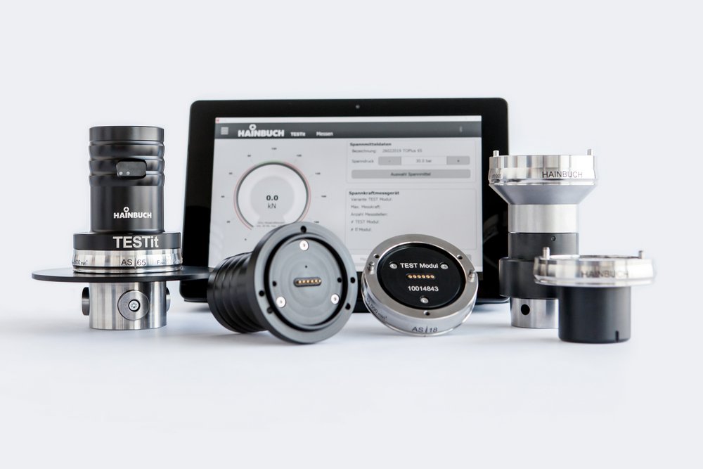 sistema medición fuerza amarre HAINBUCH TESTit